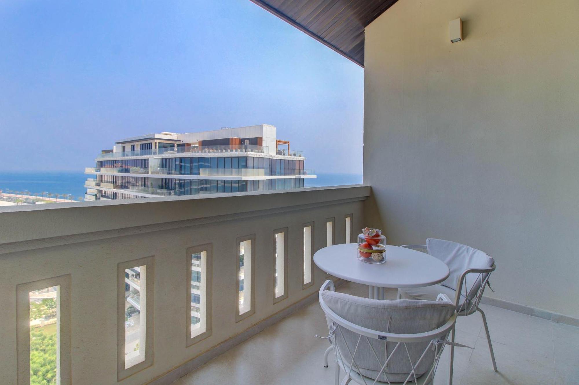 Luxe Getaways Royal Amwaj Palm Jumeirah Resort Apartment Holiday Home Dubaj Exteriér fotografie