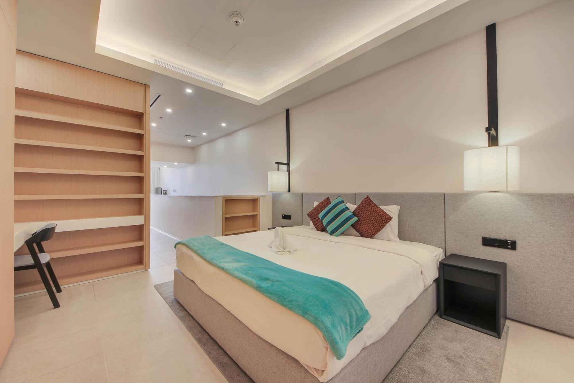 Luxe Getaways Royal Amwaj Palm Jumeirah Resort Apartment Holiday Home Dubaj Pokoj fotografie