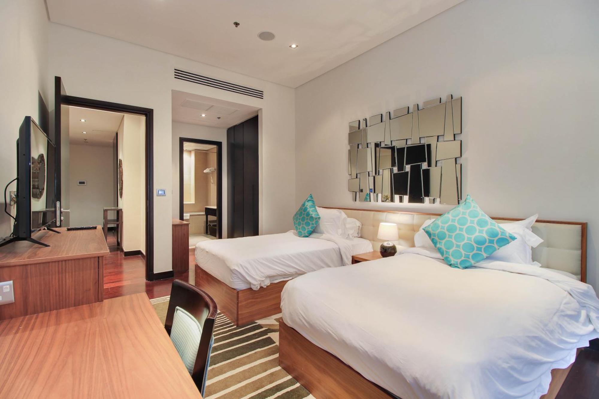 Luxe Getaways Royal Amwaj Palm Jumeirah Resort Apartment Holiday Home Dubaj Exteriér fotografie