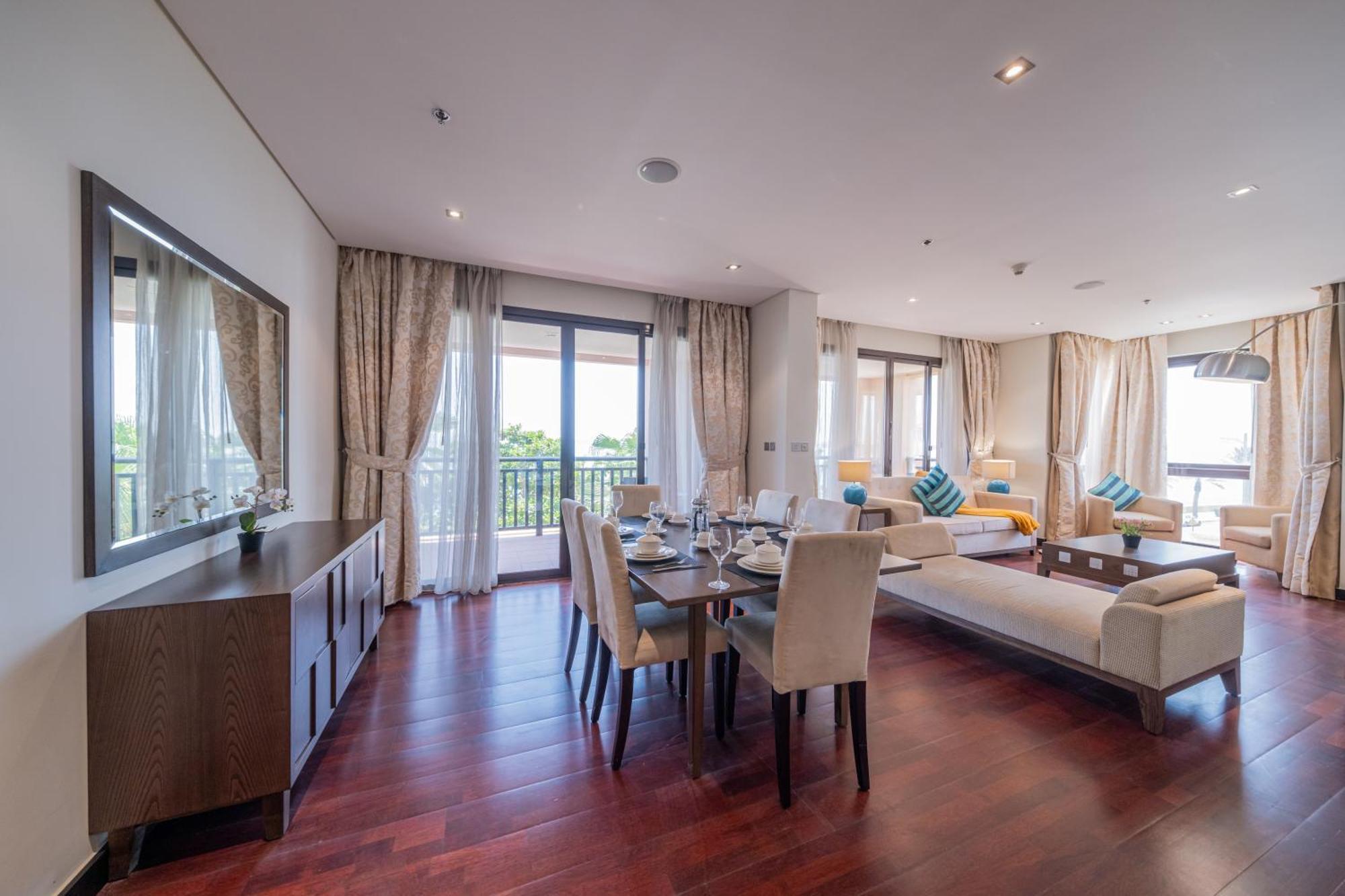 Luxe Getaways Royal Amwaj Palm Jumeirah Resort Apartment Holiday Home Dubaj Exteriér fotografie