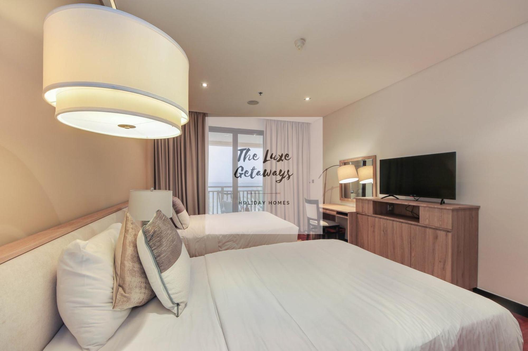 Luxe Getaways Royal Amwaj Palm Jumeirah Resort Apartment Holiday Home Dubaj Exteriér fotografie