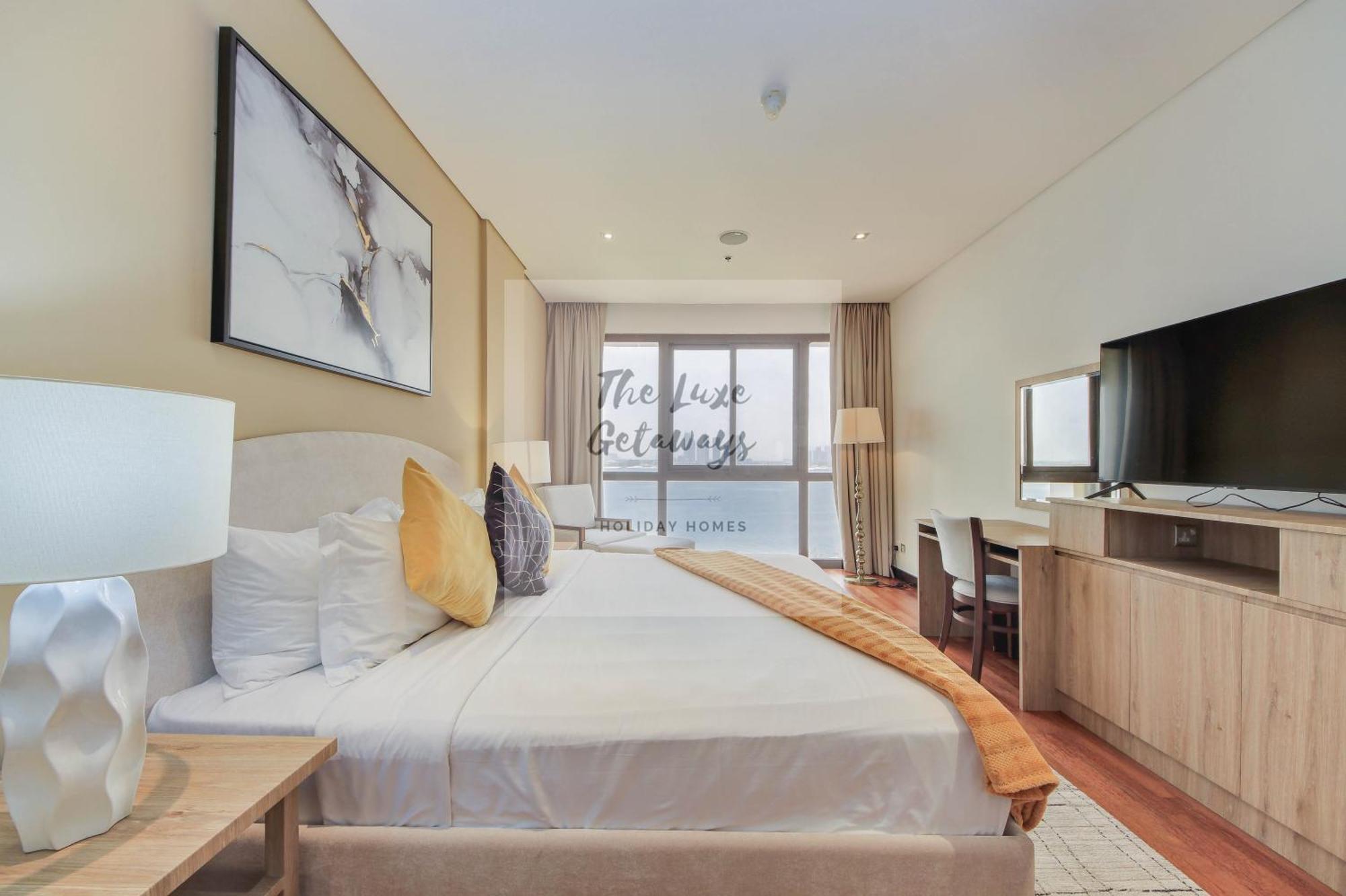 Luxe Getaways Royal Amwaj Palm Jumeirah Resort Apartment Holiday Home Dubaj Exteriér fotografie